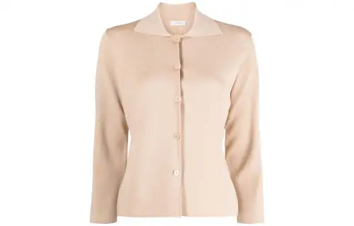 THE ROW Knitwear Women's Sandy Beige Moderate Cardigan