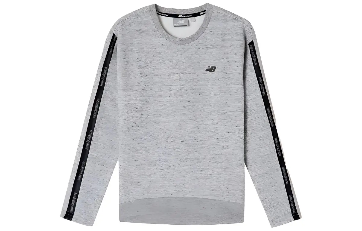 New Balance Sweatshirts Women's Gray Crew Neck Moderate Other
