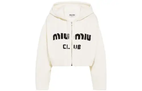 MIU MIU FW22 Cashmere Sweater Women's White