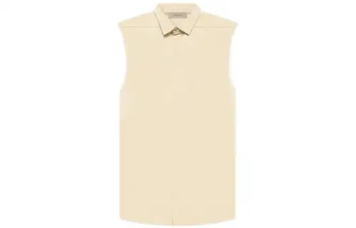 Fear Of God Essentials Women's Sleeveless Oxford Egg Shell