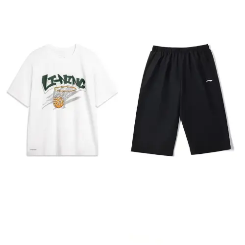 Li Ning Casual Sportswear Men's Crew Neck Thin