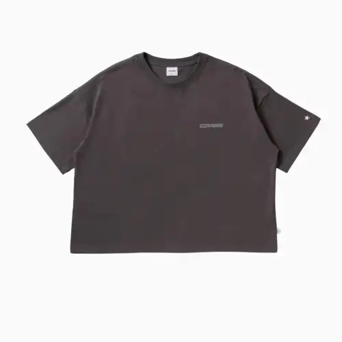 Converse T Shirts Unisex Brown Crew Neck Moderate