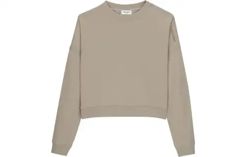 Saint Laurent cropped cotton sweater