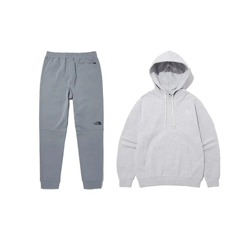 THE NORTH FACE Sweatshirt Set Unisex Gray