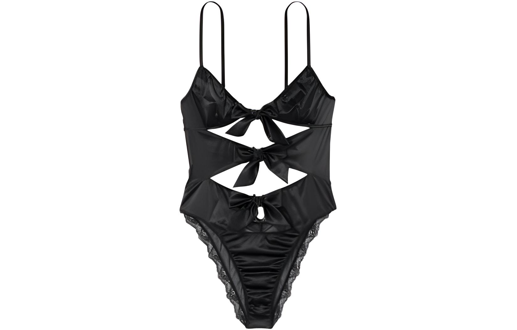 Женское боди Victoria's Secret (черное)