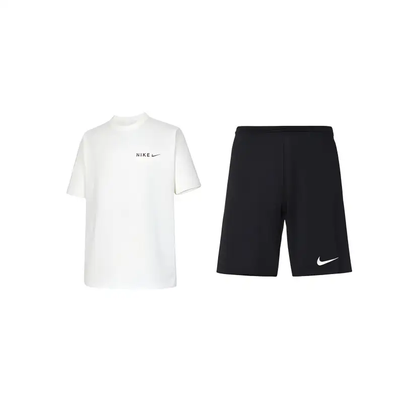 Nike Casual Sportswear Men's White/Black Polo Collar Moderate