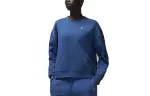 Jordan Sweatshirts Women's Blue Crew Neck Moderate Regular