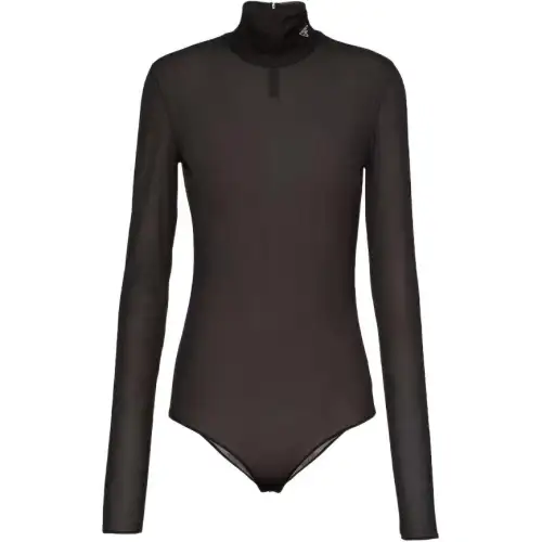 PRADA Turtleneck Long-Sleeved Bodysuit
