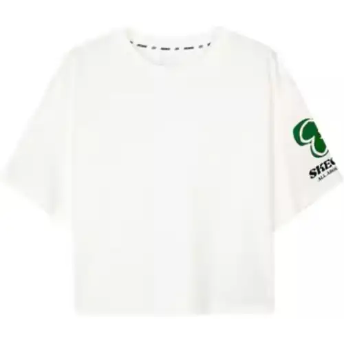 Skechers T Shirt Women's Marshmallow White