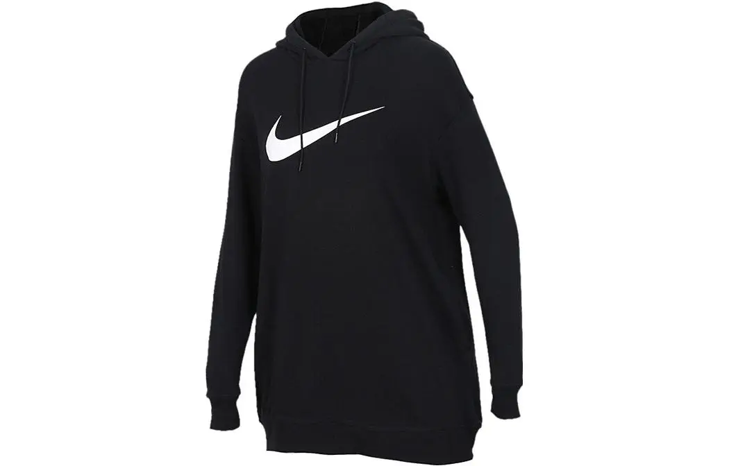 Nike Sweatshirts Women's Black Hooded Moderate Other