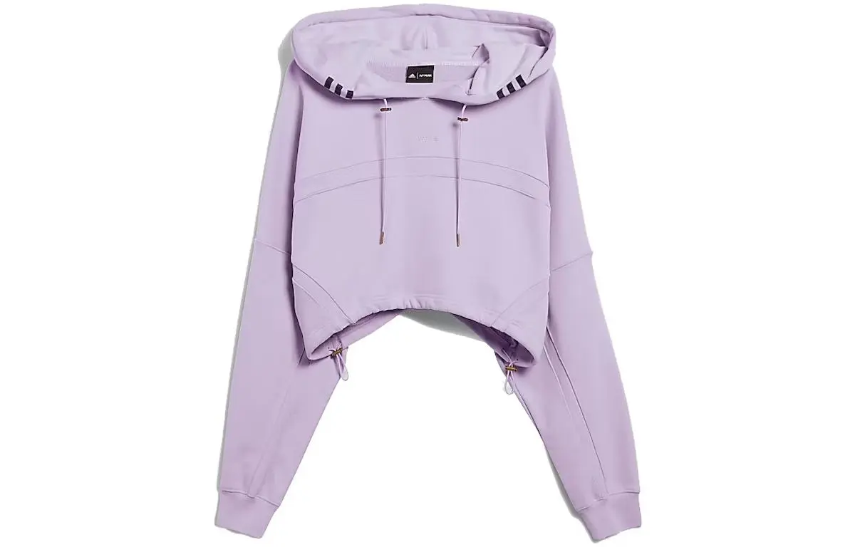 Adidas Ivy Park Hooded Shrug Purple Glow