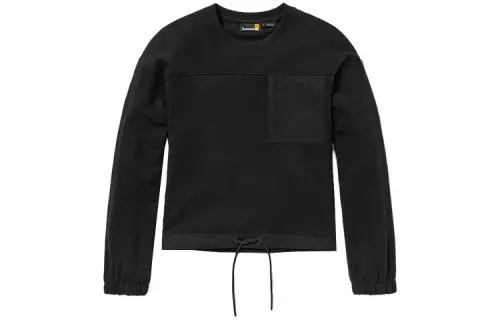 Timberland Sweatshirts Women's Dark Gray Crew Neck Moderate Regular