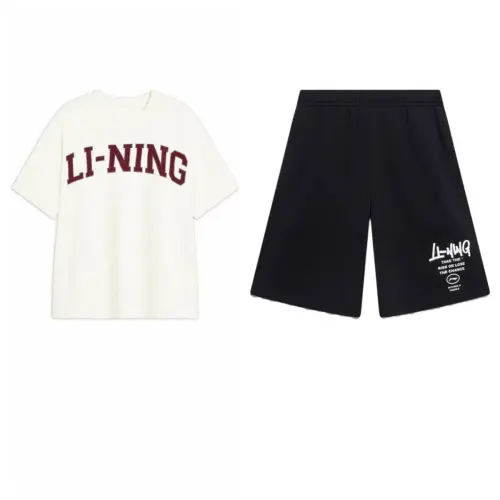 Li Ning Weekend Youth Casual Sportswear Unisex White