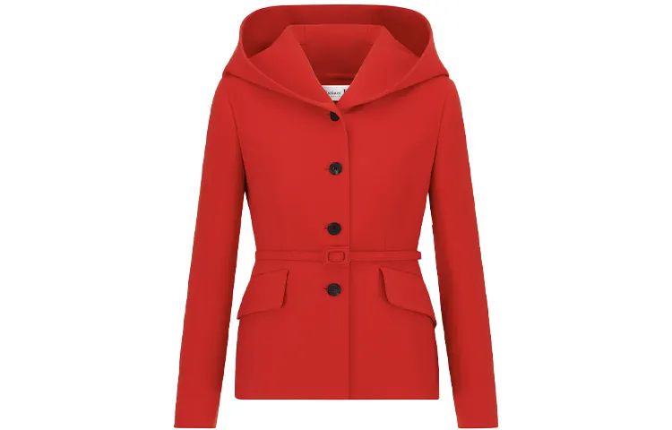 DIOR Quarterly New Products Jackets Women's Red Moderate