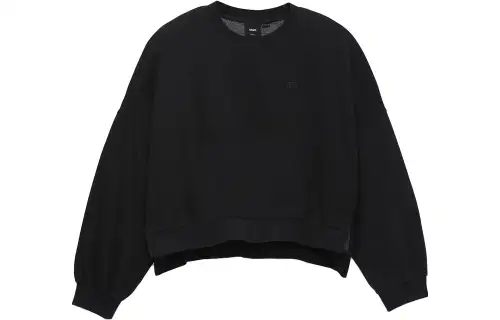 Vans Sweatshirts Women's Black Crew Neck Moderate Other
