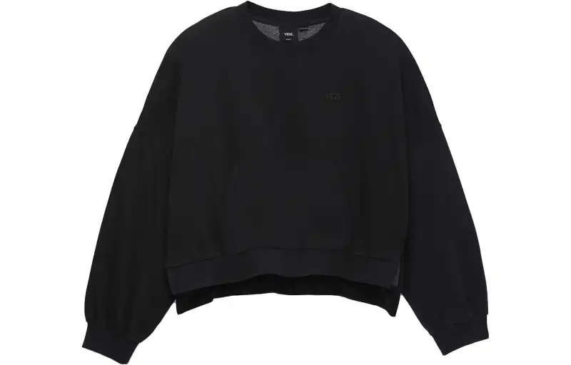 Vans Sweatshirts Women's Black Crew Neck Moderate Other