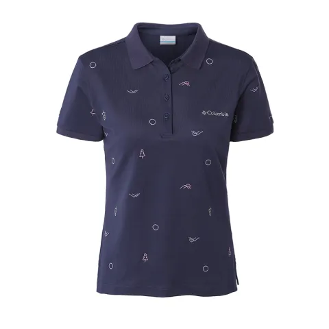 Columbia Polo Shirt Women's Blue