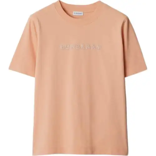 Burberry paisley-logo cotton T-shirt