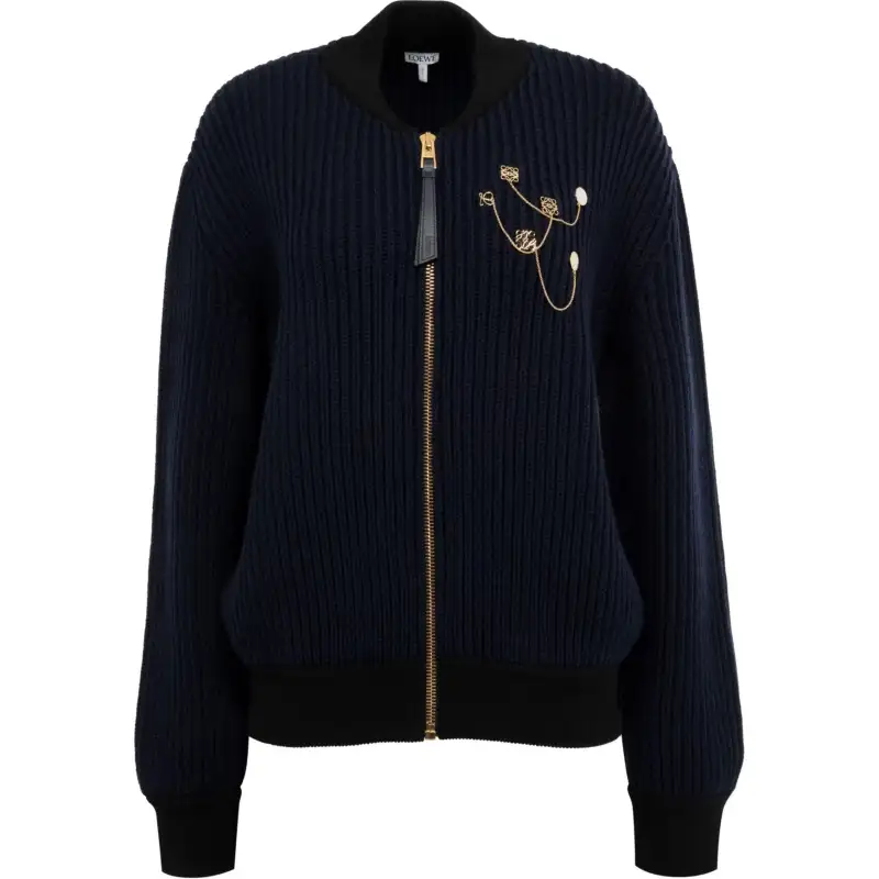 LOEWE Wool Bomber Jacket
