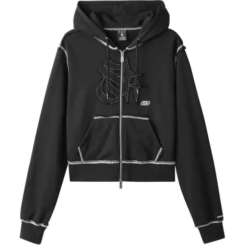 Skechers Jackets & Coats Women's Carbon Black