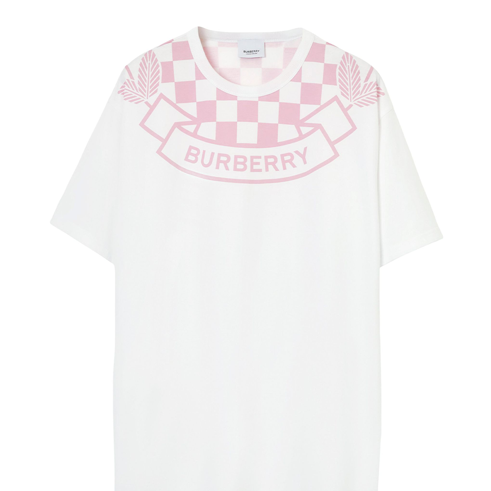 Женская футболка Burberry T (белая)