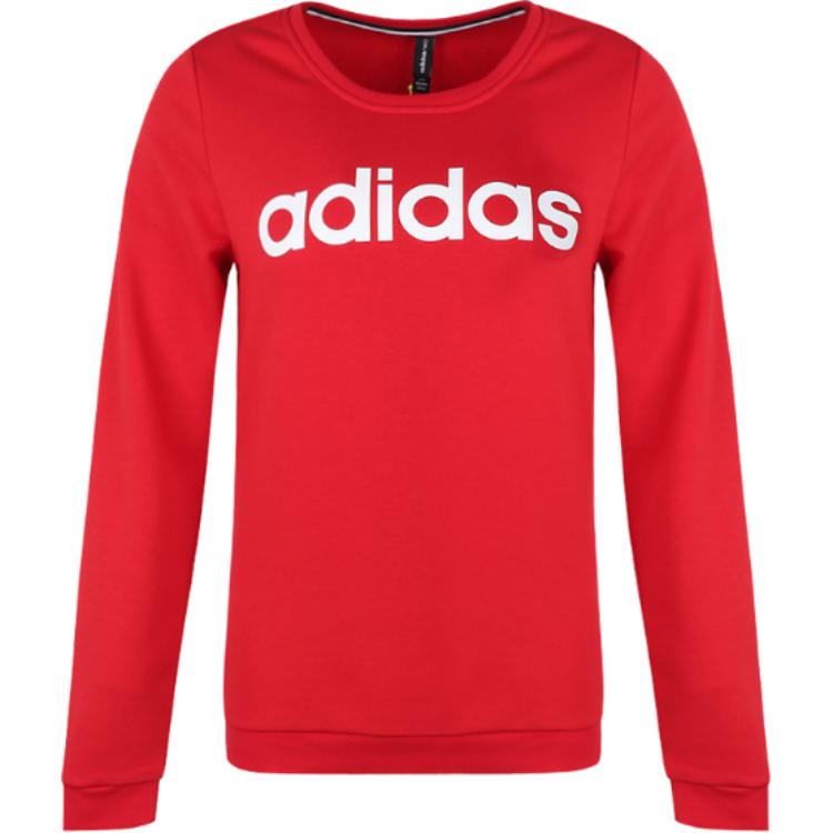 Женское худи adidas neo Logo (красное)
