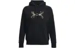 Under Armour Rival Sweatshirts Women's Black Hooded Thickened Regular