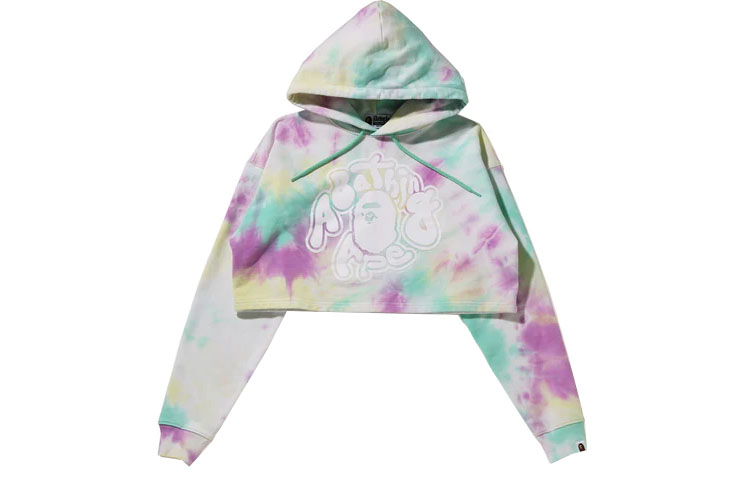 Женское худи A BATHING APE BAPE SS23 (многоцветное)