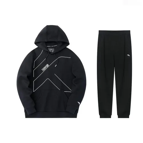 ANTA Sweatshirt Sets Men's Hooded Moderate