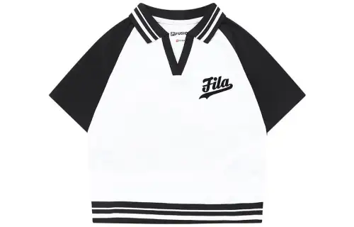 FILA FUSION Polo Shirt Women's Standard White