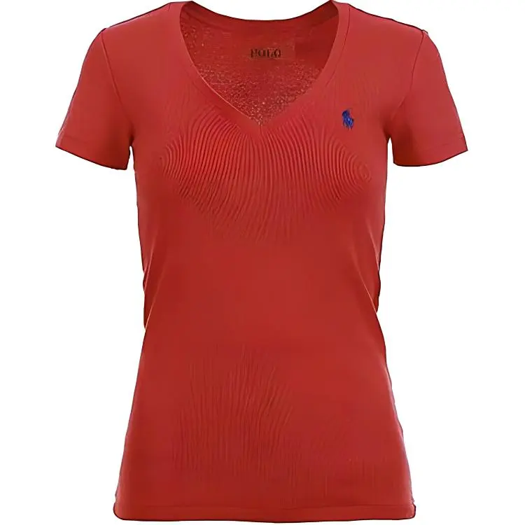 Polo Ralph Lauren T Shirt Women's Red Classic Version