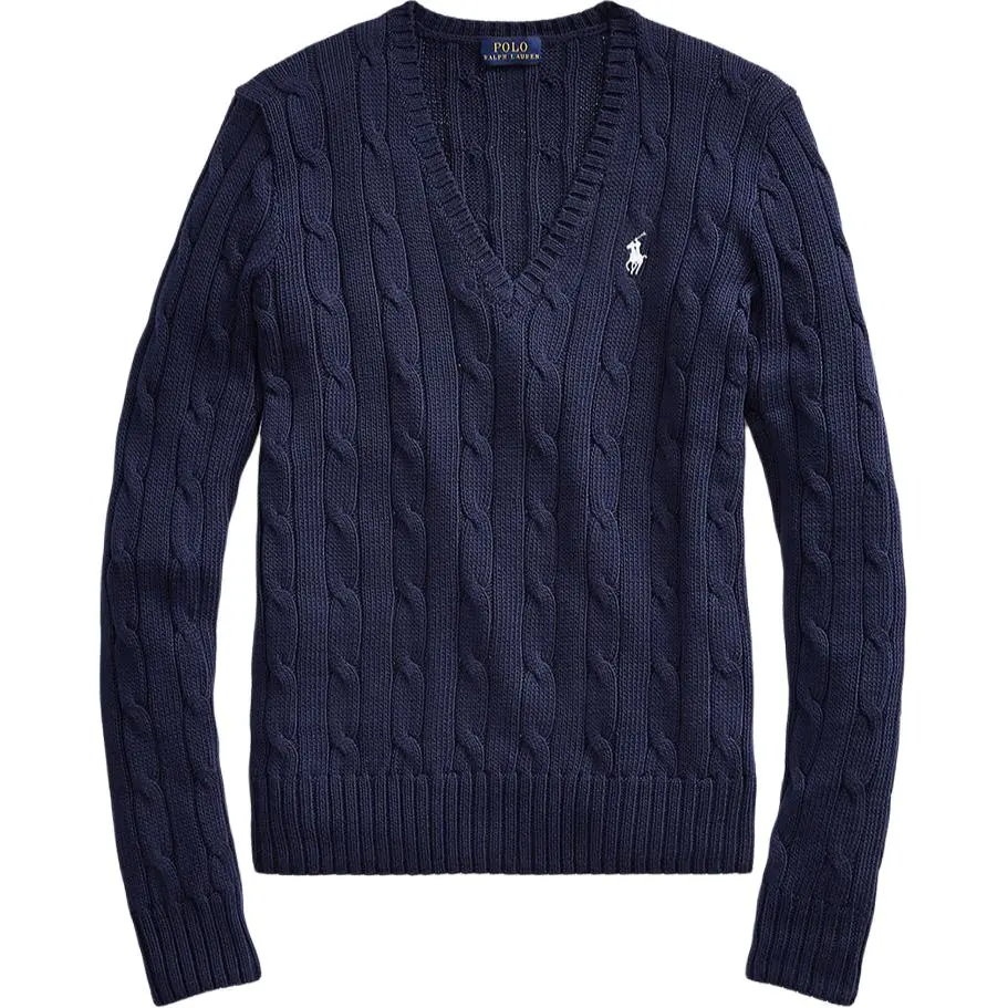 Polo Ralph Lauren SS24 Sweater Standard Women's Marine Blue