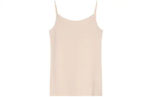 UNIQLO Camisoles Women's Beige Square Collar Moderate Other