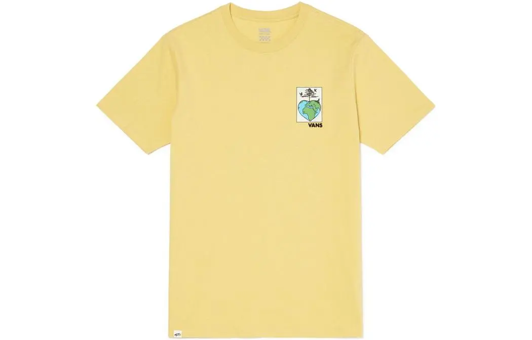 Vans T Shirt Women's Raffia Yellow