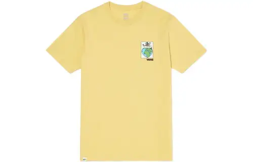 Vans T Shirt Women's Raffia Yellow