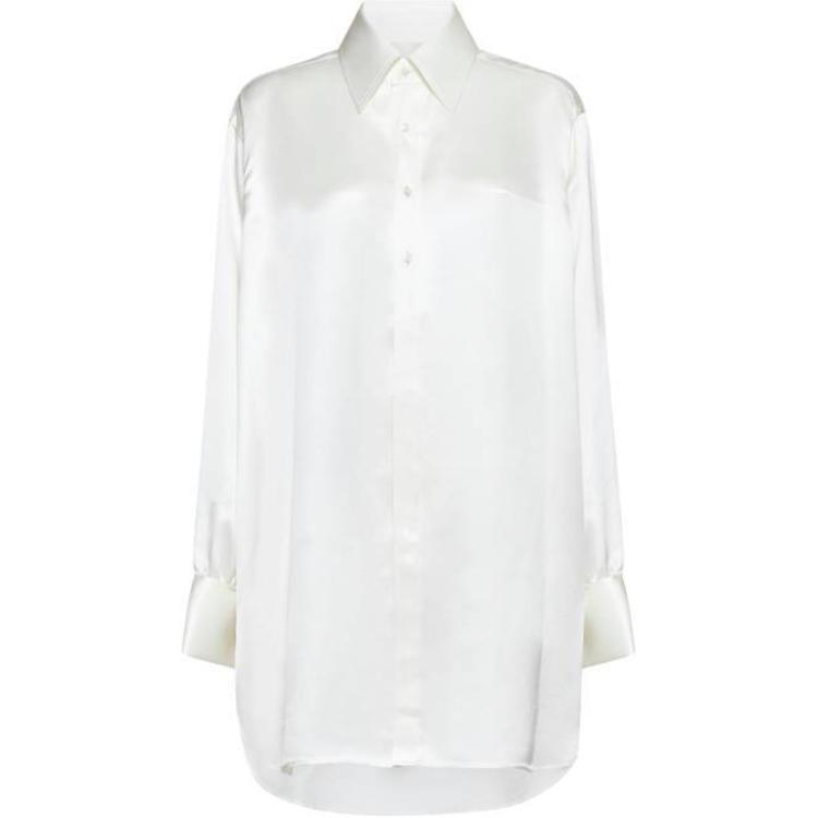 Женская рубашка Maison Margiela (белая)
