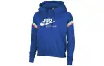 Nike Sweatshirts Women's Blue Hooded Moderate