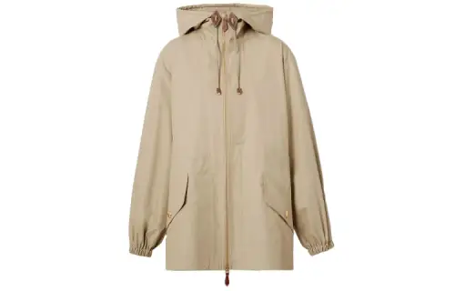 Burberry Jackets Women's Honey Hooded Moderate Other