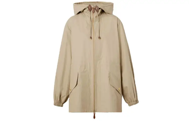Burberry Jackets Women's Honey Hooded Moderate Other