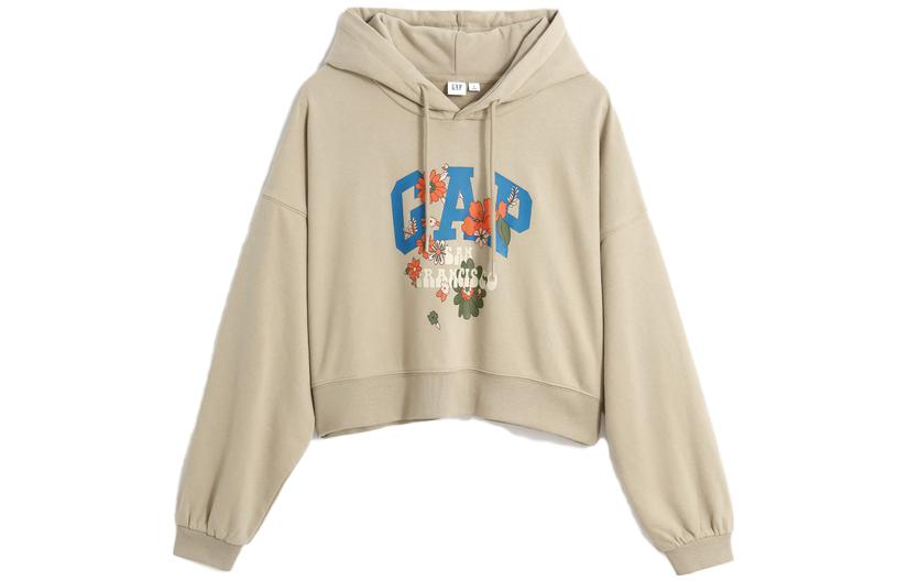 Женское худи GAP LOGO (серое)