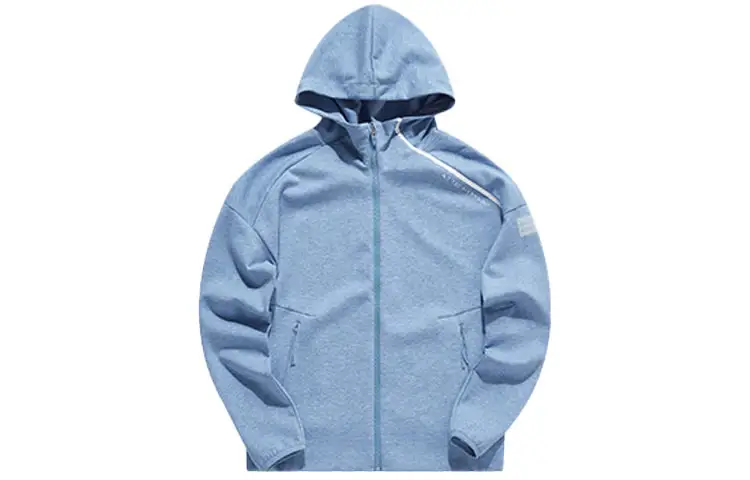 Anta Variety Training Collection Jacket Women's Blue Heather Gray