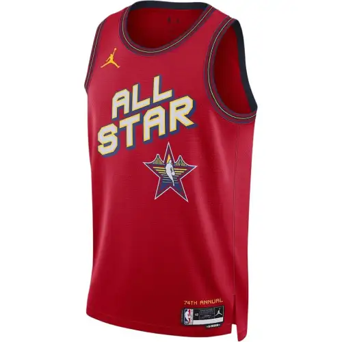 Jordan x NBA Basketball Jersey Men's Red