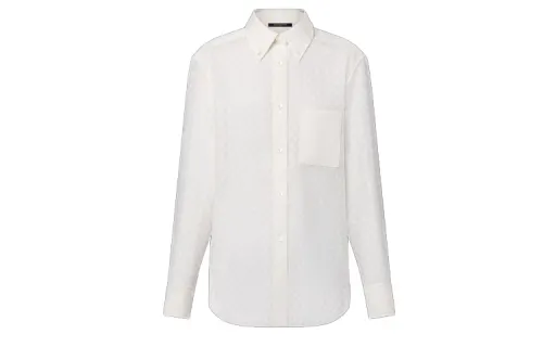 Lv Monogram Fil Coupé Shirt