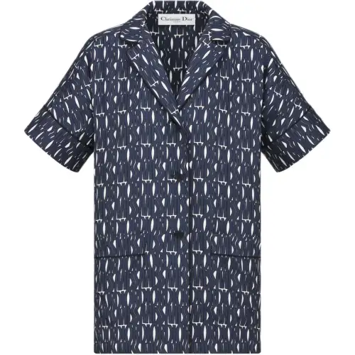 DIOR Shirts Women's Marine Blue Moderate