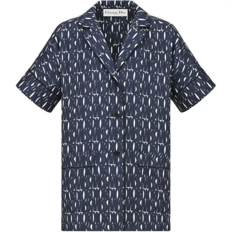 DIOR Shirts Women's Marine Blue Moderate