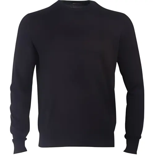 PRADA Sweaters Men's Black Crew Neck Moderate Other