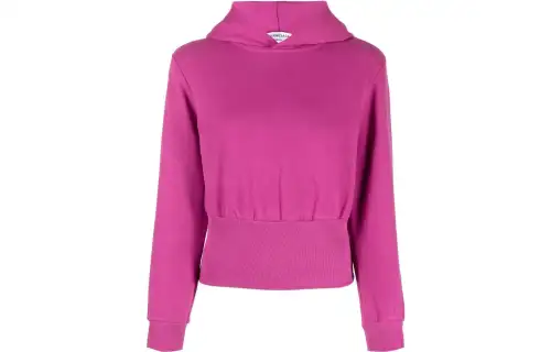 Balenciaga Sweatshirts Women's Pink Hooded Moderate Other