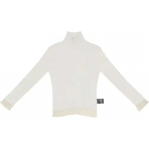 Balenciaga Knitwear Women's White Turtleneck Moderate Other