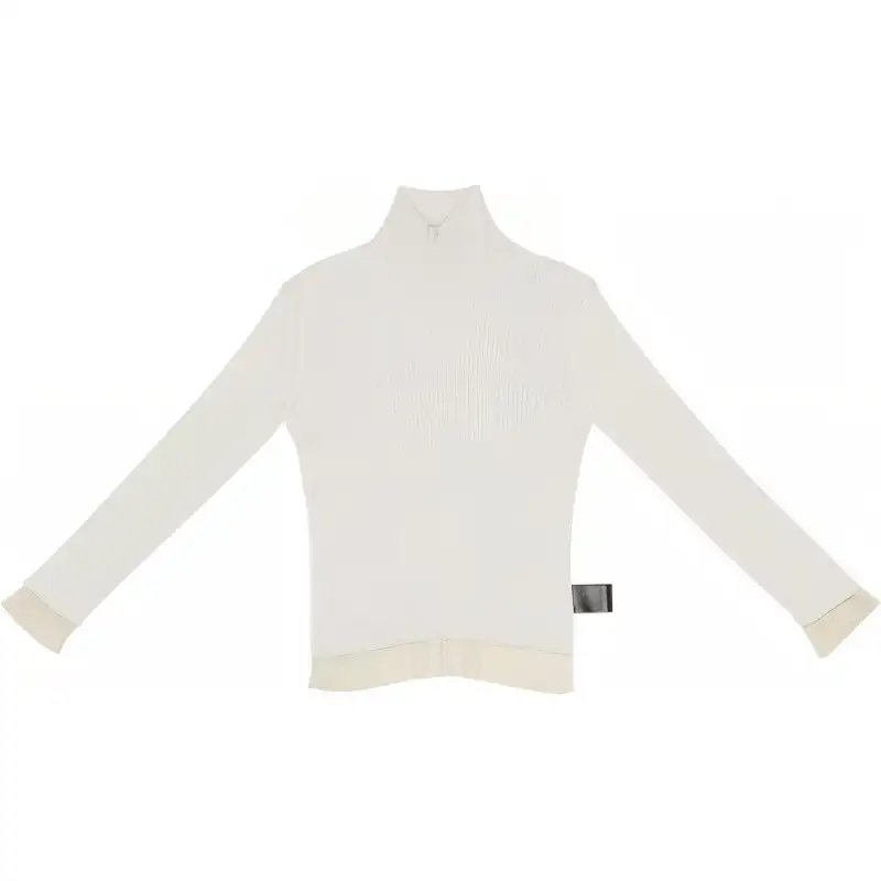 Balenciaga Knitwear Women's White Turtleneck Moderate Other