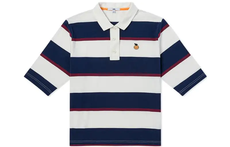 Vans Polo Shirts Women's Multicolor Crew Neck Moderate Straight Fit